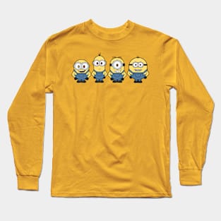 Minions Kevin, Stuart, Bob and Otto Long Sleeve T-Shirt